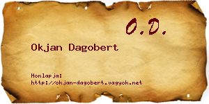 Okjan Dagobert névjegykártya